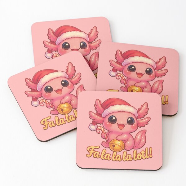 Item preview, Fa La La La Lotl – Cute Christmas Axolotl Pun Holiday Design designed and sold by tronictees.