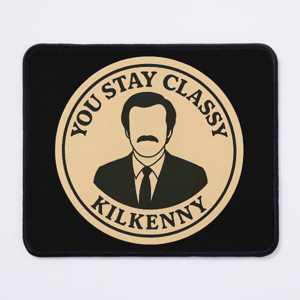 Item preview, Anchorman Inspired Retro Ireland Print: Kilkenny designed and sold by PinUpPizzazz.