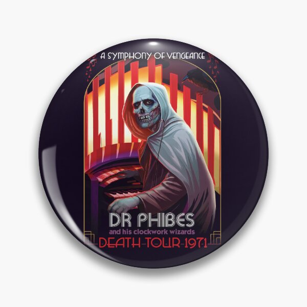 Artikelvorschau, Dr. Phibes – Symphony of Vengeance Tour 1971 entworfen und verkauft von monstermangraphic.