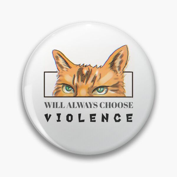 Item preview, Catto (violence is the answer) designed and sold by luluartAneesha.