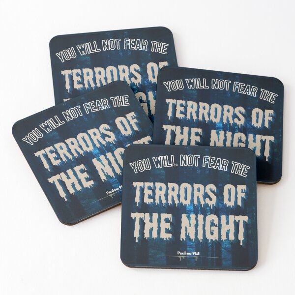 Item preview, Terrors of the Night – Psalm 91:5 designed and sold by DesignsByMom.