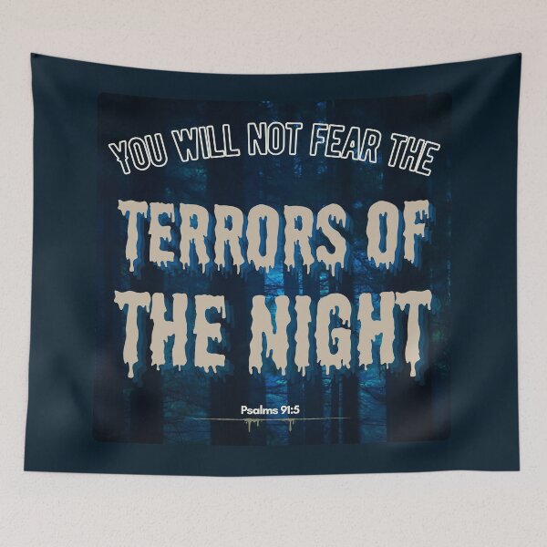 Item preview, Terrors of the Night – Psalm 91:5 designed and sold by DesignsByMom.