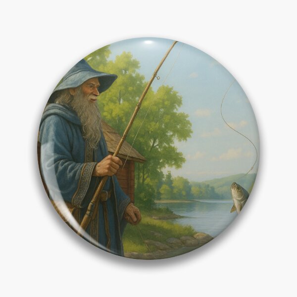 Artikelvorschau, Finnish Cabin Fishing Wizard entworfen und verkauft von PixelStorage.