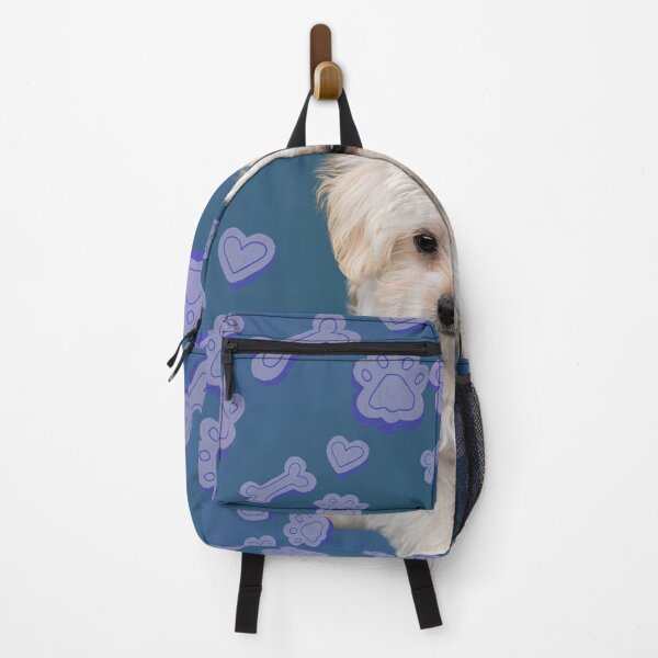 Item preview, Adorable puppy with paw prints and bones pattern designed and sold by Cre8Gift.