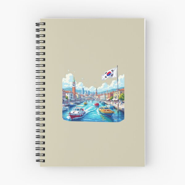 Item preview, The Best of Pohang Harbor Korea – 3D Funny Sketch , designed and sold by PaintMeWorld.