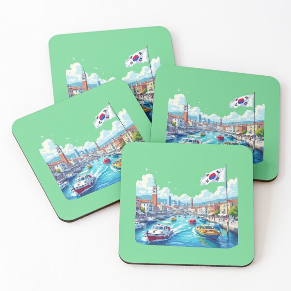 Item preview, The Best of Pohang Harbor Korea – 3D Funny Sketch , designed and sold by PaintMeWorld.