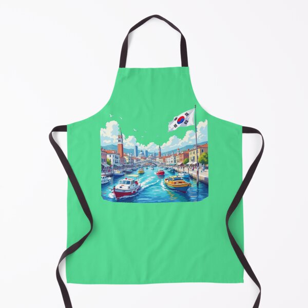 Item preview, The Best of Pohang Harbor Korea – 3D Funny Sketch , designed and sold by PaintMeWorld.