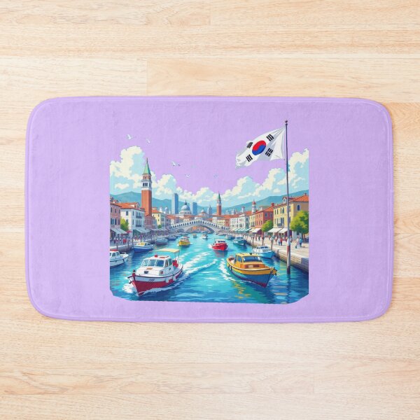 Item preview, The Best of Pohang Harbor Korea – 3D Funny Sketch , designed and sold by PaintMeWorld.