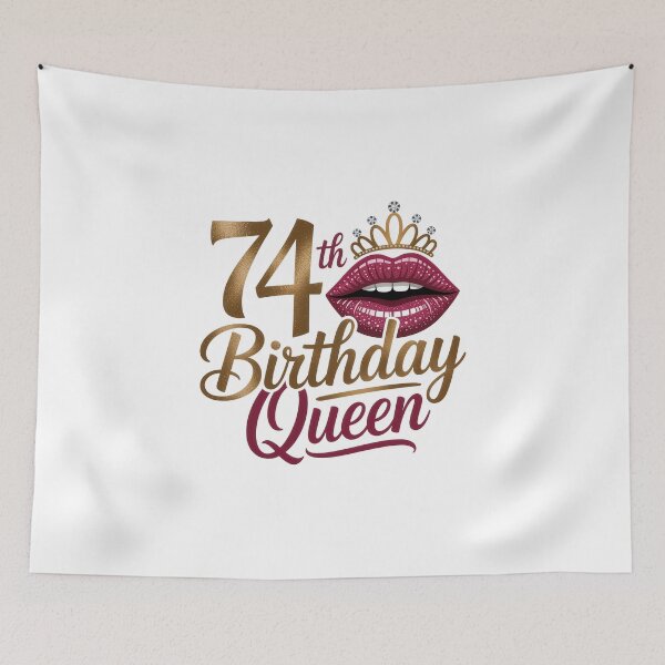 Item preview, 74 th Birthday Queen  designed and sold by jkrphoto.