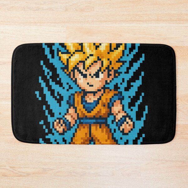 Item preview, Pixel Super Fighter — Retro Anime Power-Up Pixel Art Design designed and sold by AddictiveDesign.