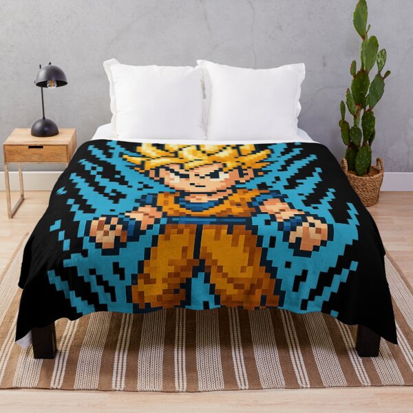 Item preview, Pixel Super Fighter — Retro Anime Power-Up Pixel Art Design designed and sold by AddictiveDesign.