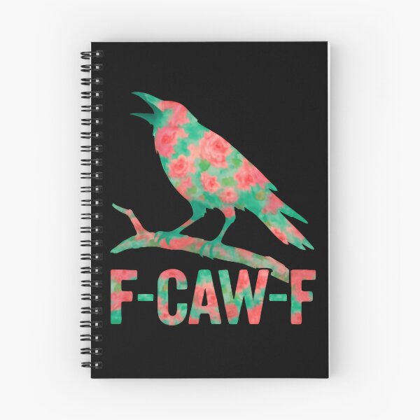 Item preview, F-Caw-F Crow Raven Dark Funny Wild Free designed and sold by SkeletonsDanger.