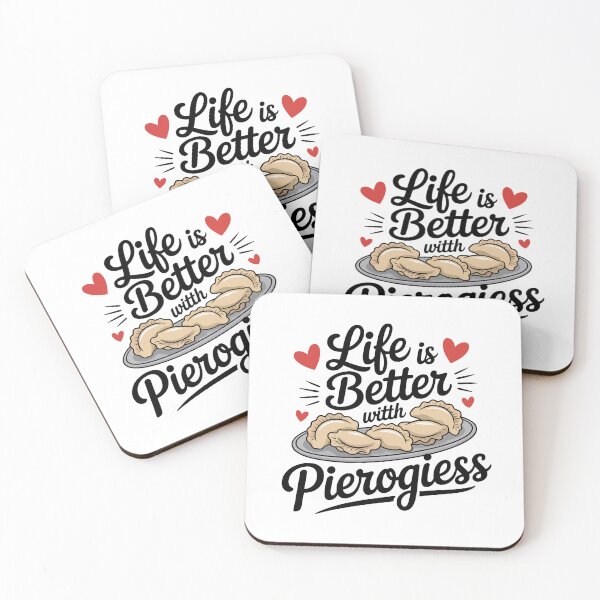 Artikelvorschau, Das Leben ist besser mit Pierogies entworfen und verkauft von jkrphoto.