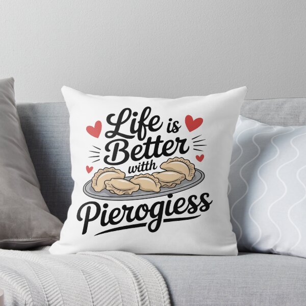 Artikelvorschau, Das Leben ist besser mit Pierogies entworfen und verkauft von jkrphoto.