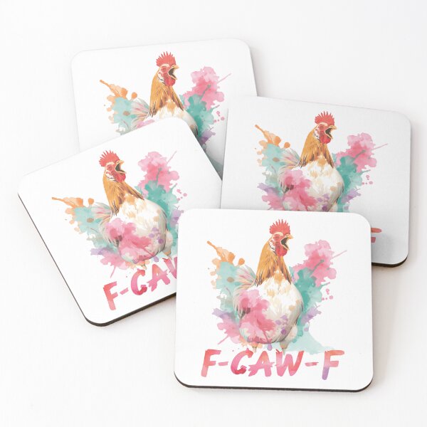 Item preview, F-Caw-F Chicken Funny Bird Crazy Feathered Loud designed and sold by SkeletonsDanger.