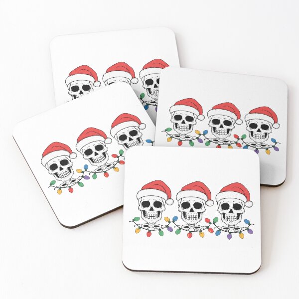 Item preview, christmas skull, designed and sold by jkrphoto.
