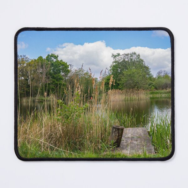 Item preview, Wooden jetty on the lakeside designed and sold by yackers1.