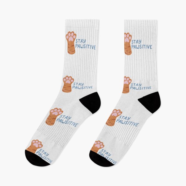 Item preview, stay pawsitive cute positivity bengal cat paw designed and sold by winterpumpkin.