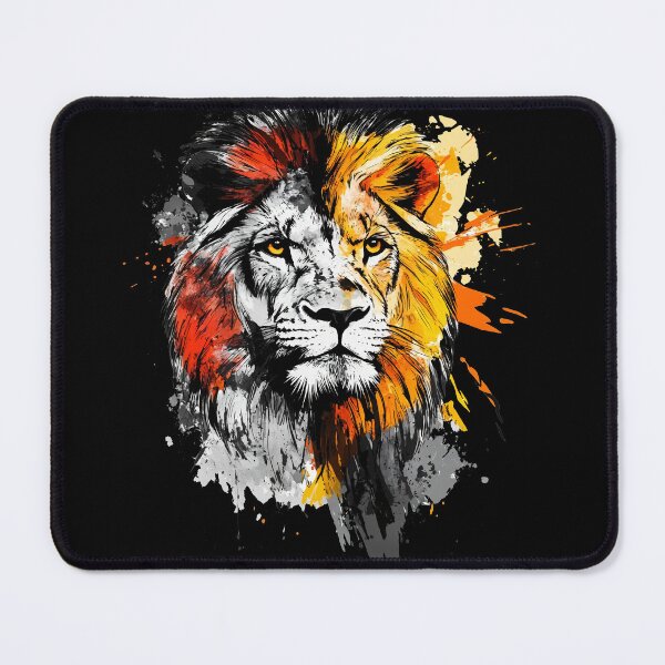 Item preview, Colorful Lion – Origami-Style Animal Art | Paint Splash Wildlife Design T-Shirt designed and sold by OrigAnimal.