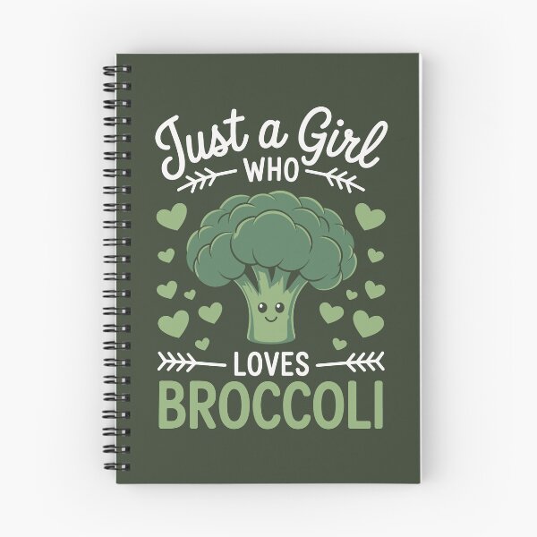Item preview, Just a Girl Who Loves Broccoli' designed and sold by jkrphoto.