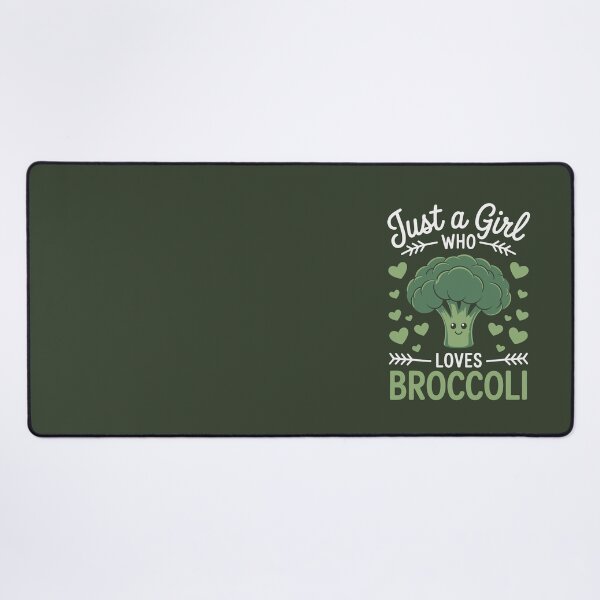 Item preview, Just a Girl Who Loves Broccoli' designed and sold by jkrphoto.