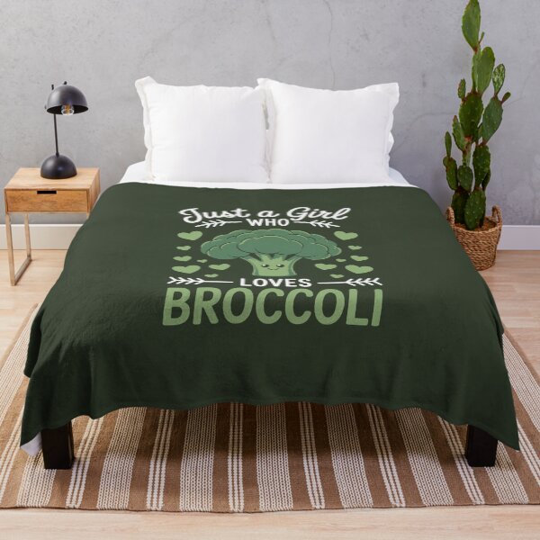 Item preview, Just a Girl Who Loves Broccoli' designed and sold by jkrphoto.