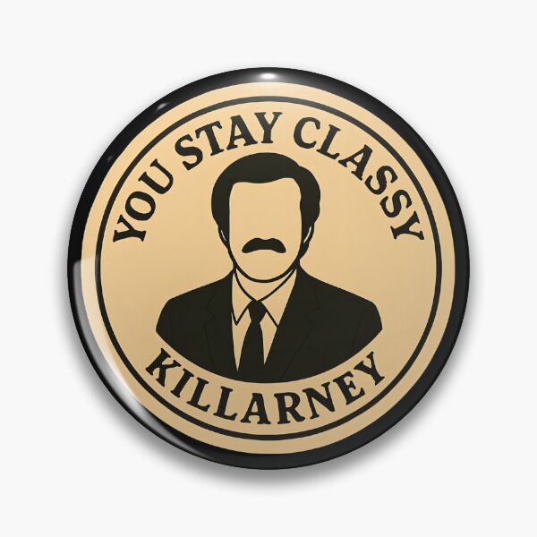Item preview, Anchorman Inspired Retro Ireland Print: Killarney designed and sold by PinUpPizzazz.