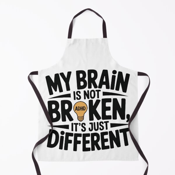 Item preview, my brain is not broken it is just different designed and sold by jkrphoto.