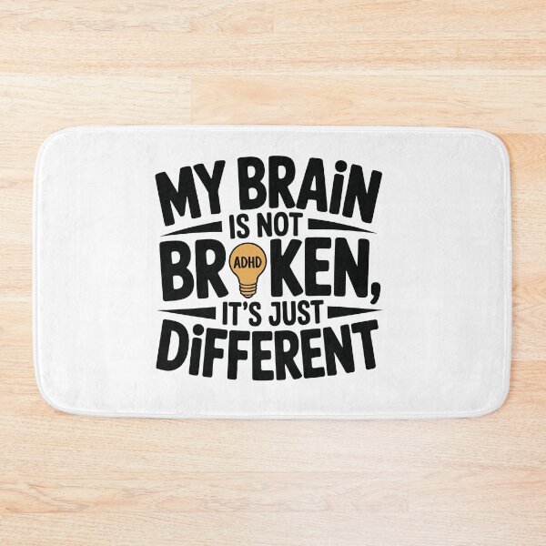 Item preview, my brain is not broken it is just different  designed and sold by jkrphoto.