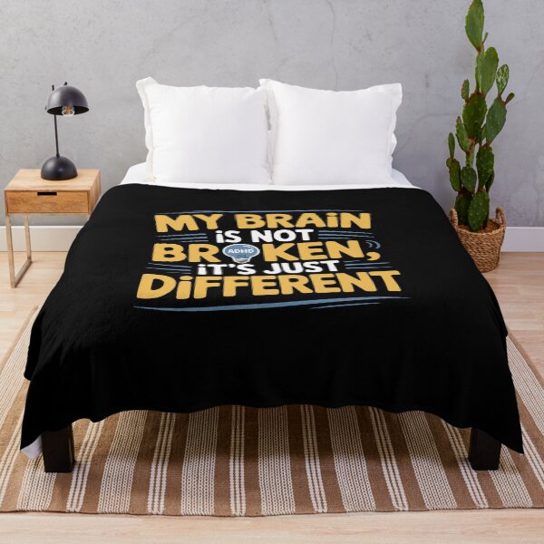 Item preview, my brain is not broken it is just different  designed and sold by jkrphoto.