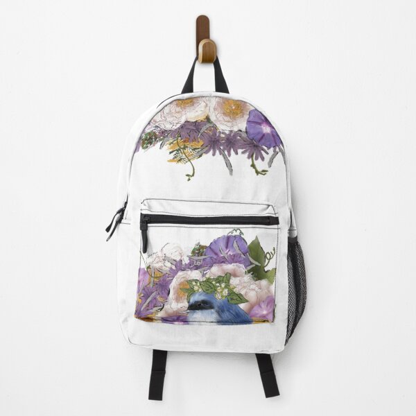 Item preview, Bouquet of flowers with blue bird designed and sold by SCJota.
