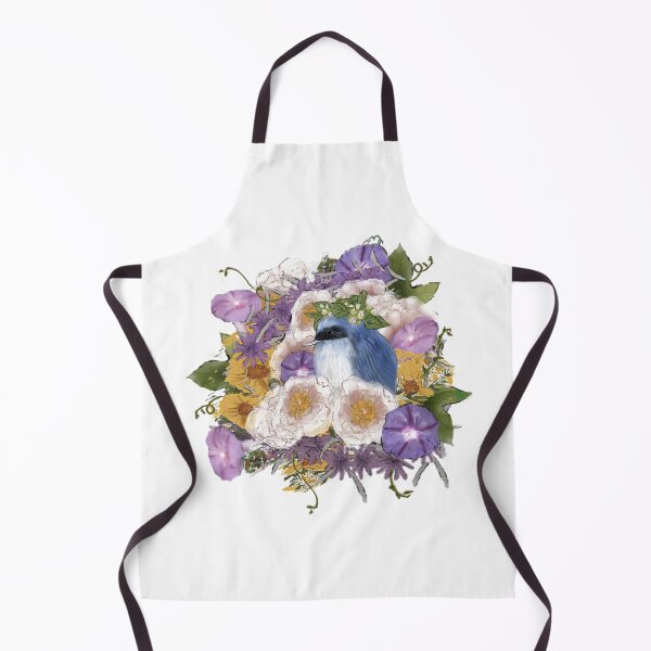 Item preview, Bouquet of flowers with blue bird designed and sold by SCJota.