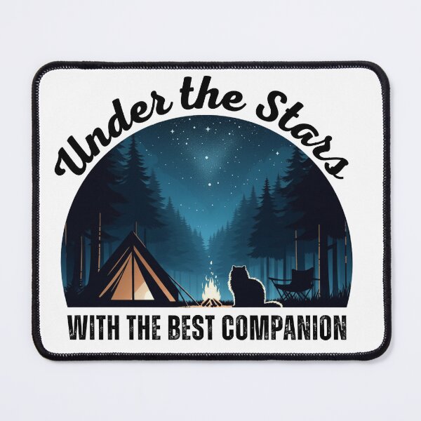 Item preview, Camping with a cat, Campfire designed and sold by Suhazainah.