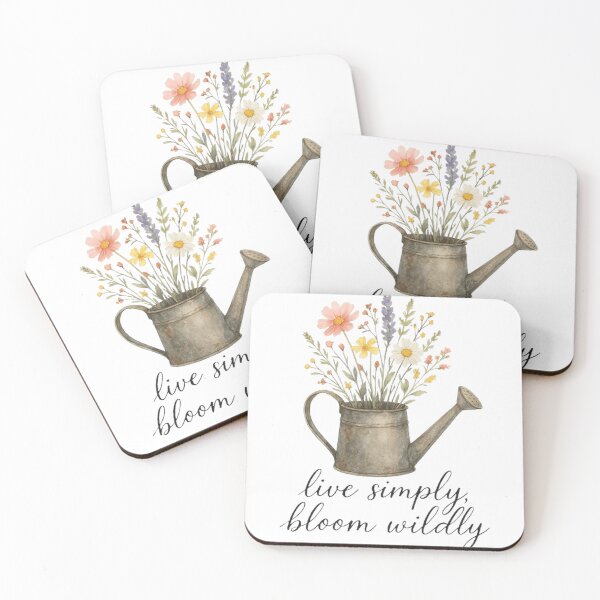 Item preview, Live Simply, Bloom Wildly designed and sold by MiLaKK.