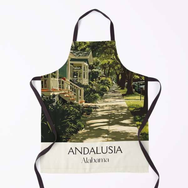 Item preview, Andalusia Alabama Southern Street Art Print designed and sold by TuncGK.