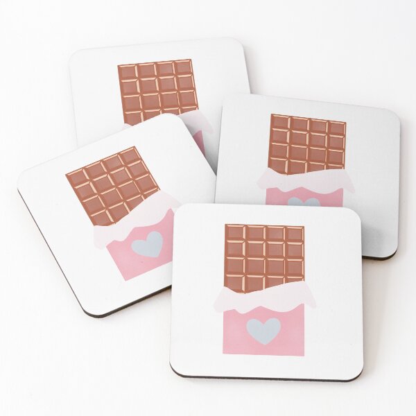 Item preview, Chocolate Bar with Pink Wrapper designed and sold by winterpumpkin.