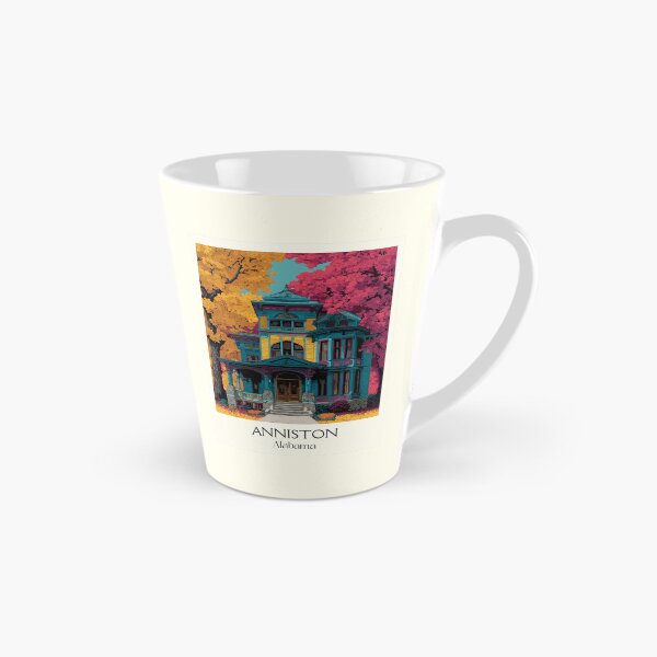 Item preview, Anniston Alabama Victorian Home Art Print designed and sold by TuncGK.