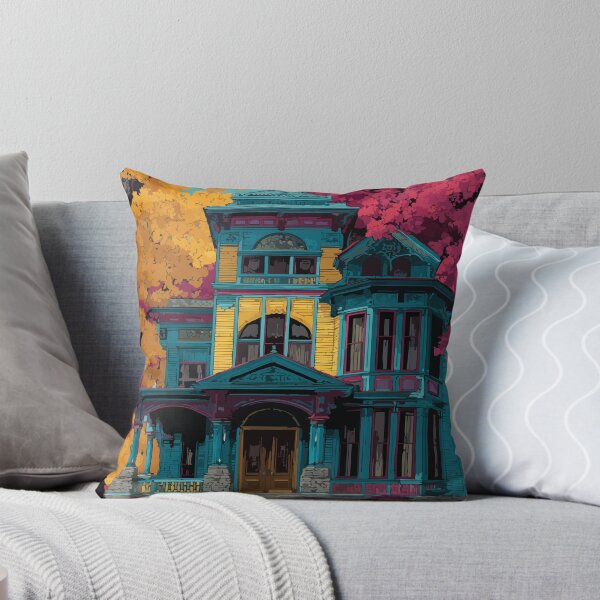 Item preview, Anniston Alabama Victorian Home Art Print designed and sold by TuncGK.