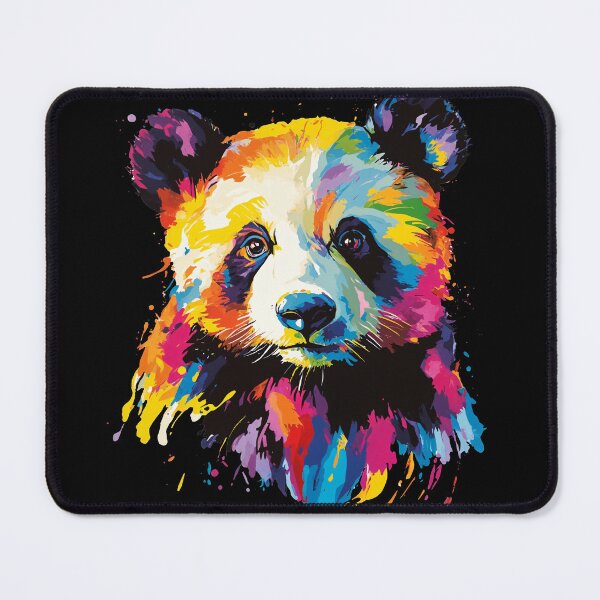 Item preview, Colorful Panda – Origami-Style Animal Art | Paint Splash Wildlife Design T-Shirt designed and sold by OrigAnimal.
