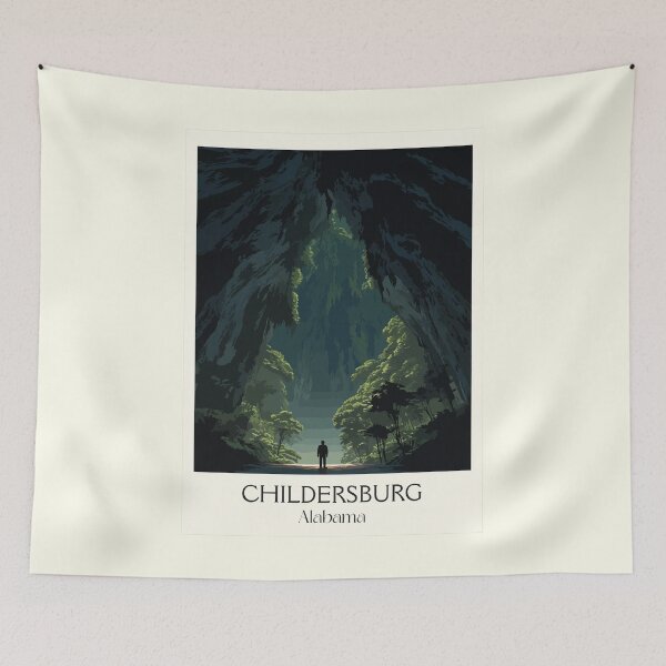 Item preview, Childersburg Alabama Caverns Art Print designed and sold by TuncGK.