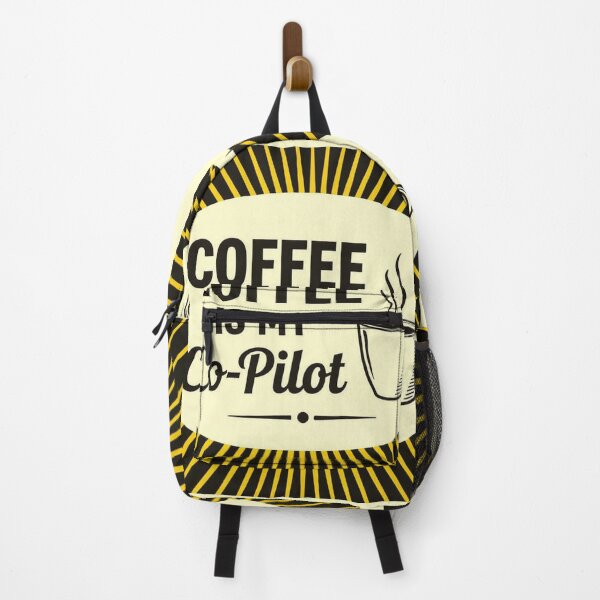 Artikelvorschau, Lustiger Slogan „Kaffee ist mein Co-Pilot“ entworfen und verkauft von xArchGoDx.
