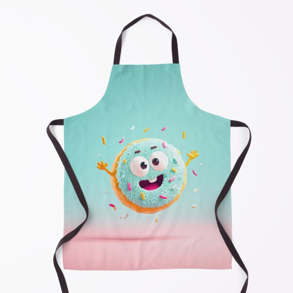 Item preview, Cute Running Donut Cartoon Character designed and sold by Moss and Moon Studio.