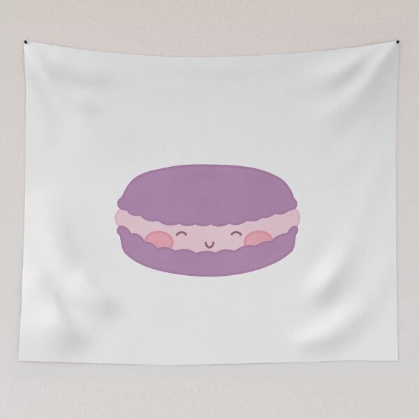 Item preview, cute purple blueberry macaron designed and sold by winterpumpkin.