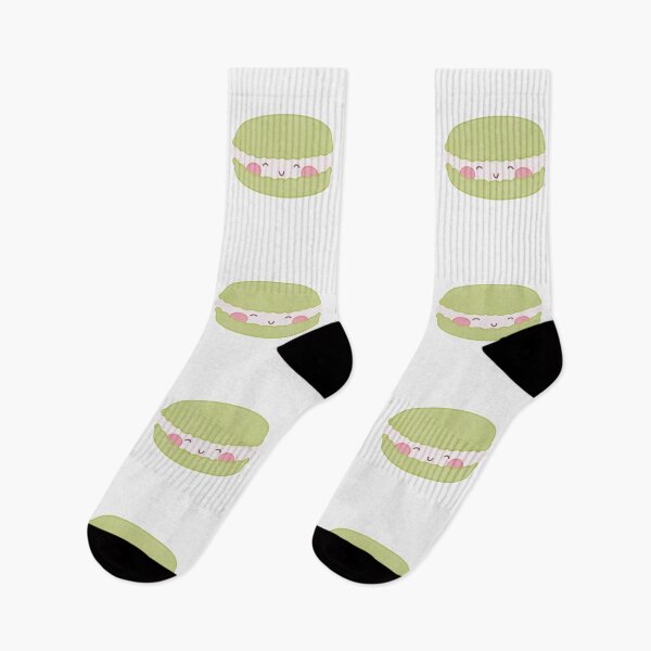 Item preview, cute green pistachio macaron designed and sold by winterpumpkin.