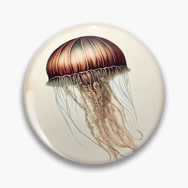 Item preview, Vintage Jellyfish Biological Illustration Print designed and sold by LanaGustavsson.