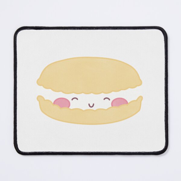 Item preview, cute lemon yellow macaron designed and sold by winterpumpkin.