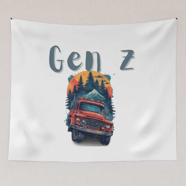 Item preview, Generation Z – Modern Youth Culture Aesthetic Design designed and sold by Ditstyle.
