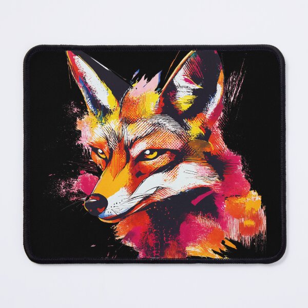 Item preview, Colorful Sly Fox – Origami-Style Animal Art | Paint Splash Wildlife Design T-Shirt designed and sold by OrigAnimal.