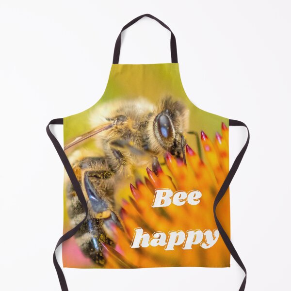 Item preview, Bee Happy – nature photo full of joie de vivre and lightness designed and sold by Katja LebenFreude.