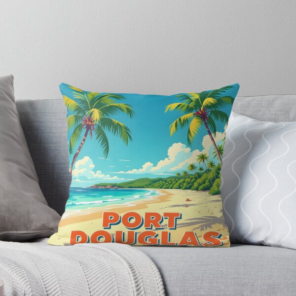 Item preview, Port Douglas: Vintage-Style Painterly Travel Poster designed and sold by LSVart.